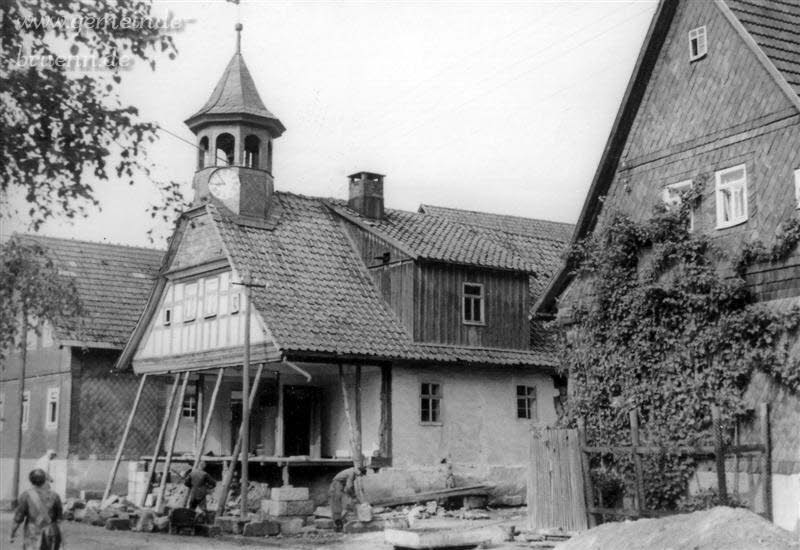 Gemeindehausumbau 1955