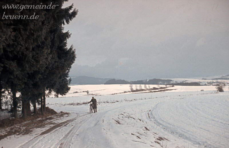 Brdner Strasse im Winter