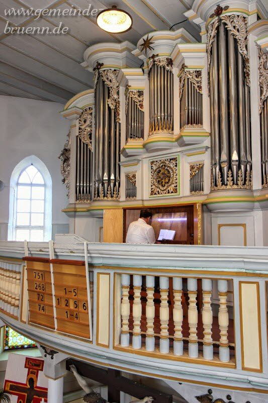 Einweihung Kirchenleuchter, Orgelkonzert 10.09.2023