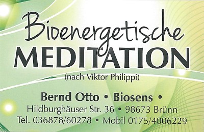 Bioenergetische Meditation