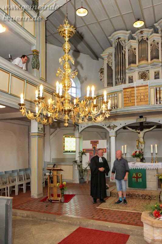 Einweihung Kirchenleuchter, Orgelkonzert 10.09.2023