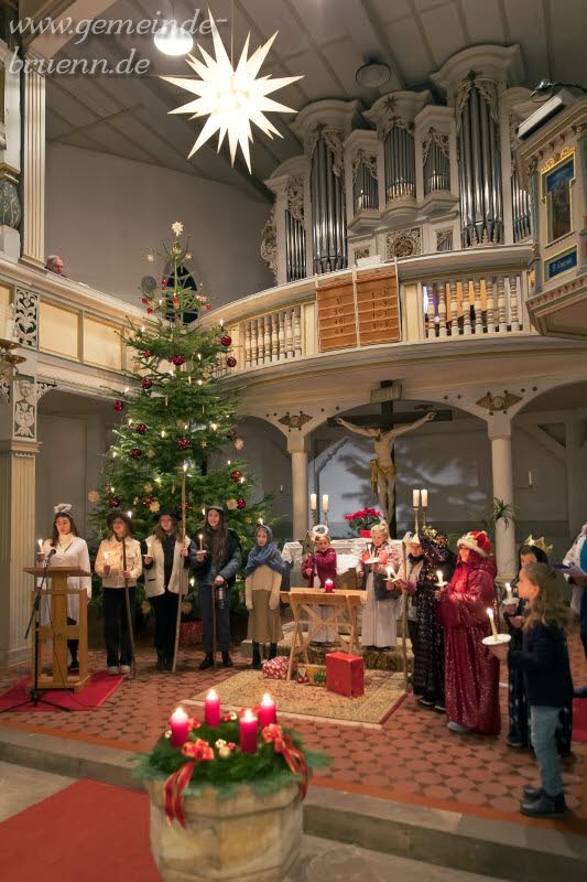 Krippenspiel Kirche Brnn 24.12.2024