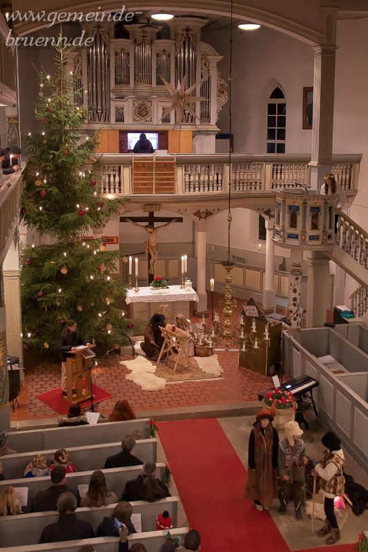 Krippenspiel Kirche Br�nn 24.12.2025