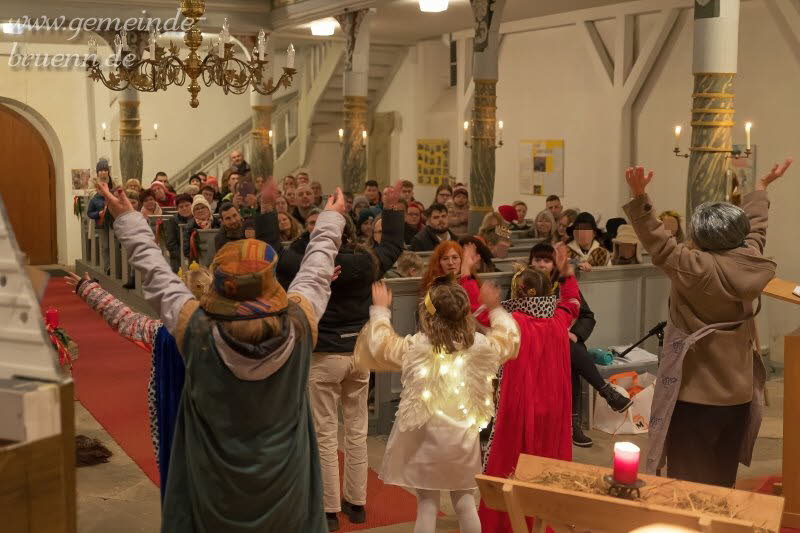 Krippenspiel Kirche Br�nn 24.12.2025