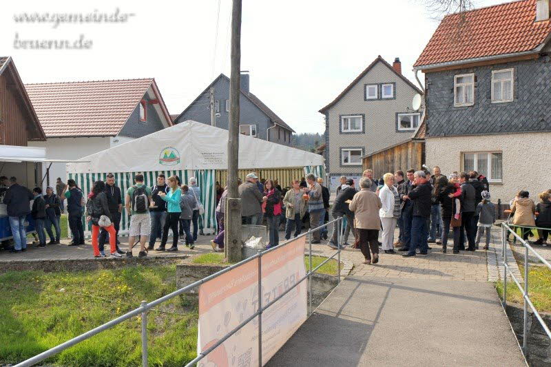 Frhlingsfest auf dem Dorfplatz 01.05.2016